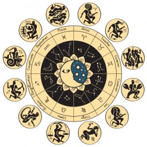 cerchio astrologico e il consulto dei tarocchi
